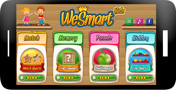WeSmart Kids - Educational Games
